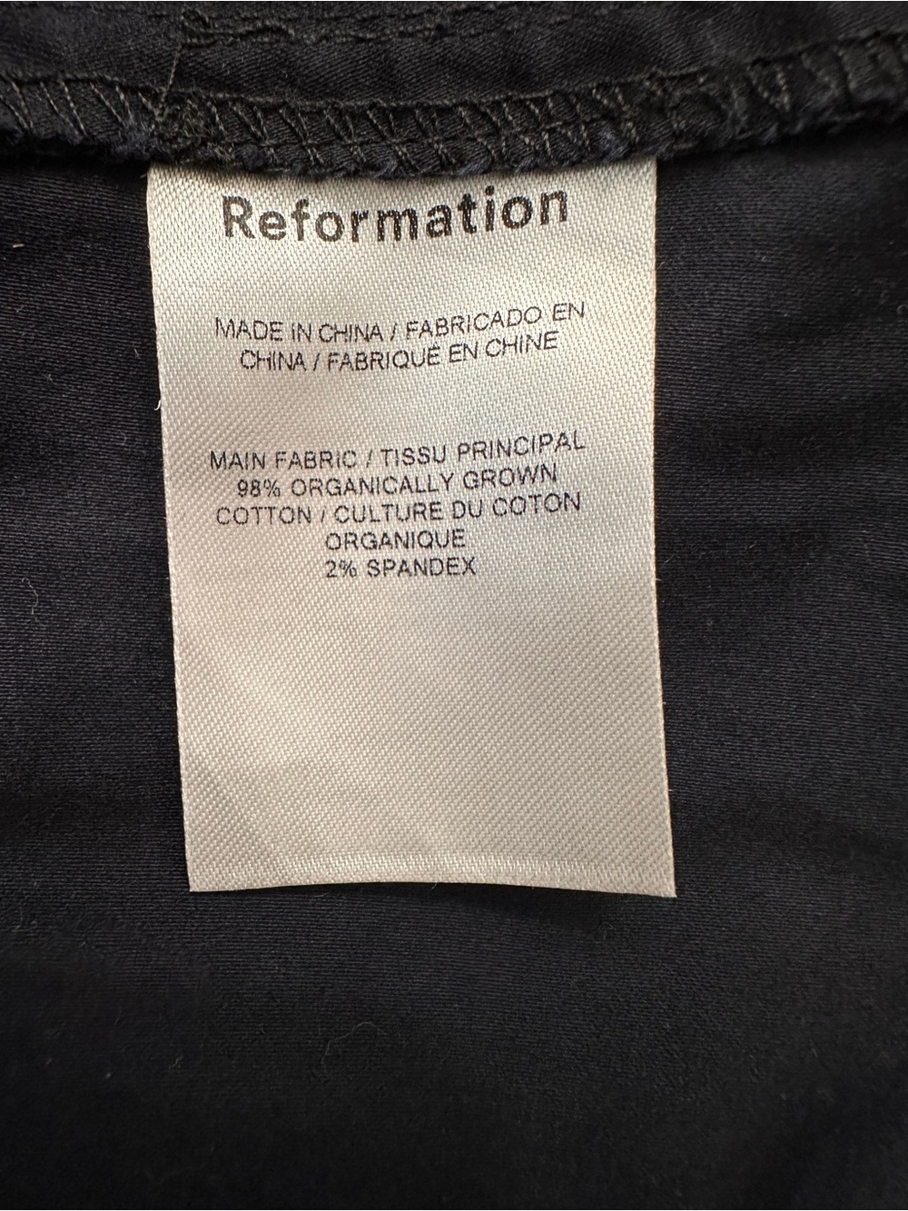 Reformation Black Farley Puff Sleeve Babydoll Mini Dress SZ 6 Coquette READ - Picture 3 of 8